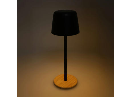 Solis Dimmbare Tischlampe mit Bambusfuß