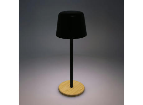 Solis Dimmbare Tischlampe mit Bambusfuß