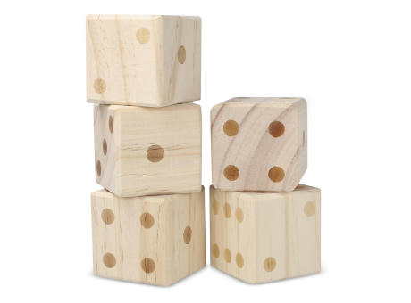 InSide Out Riesen-Würfelspiel aus Holz