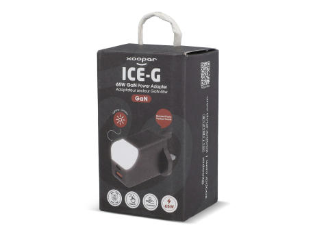 Xoopar ICE-G 65W GaN-Netzteil mit UK-Stecker