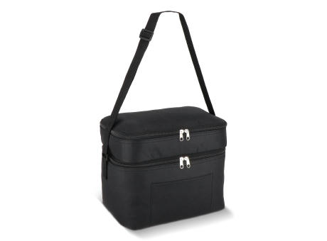 R-PET 600D Doppelfach-Kühltasche 30 x 20 x 25cm 12L
