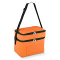 R-PET 600D Doppelfach-Kühltasche 30 x 20 x 25cm 12L