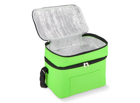 R-PET 600D Doppelfach-Kühltasche 30 x 20 x 25cm 12L