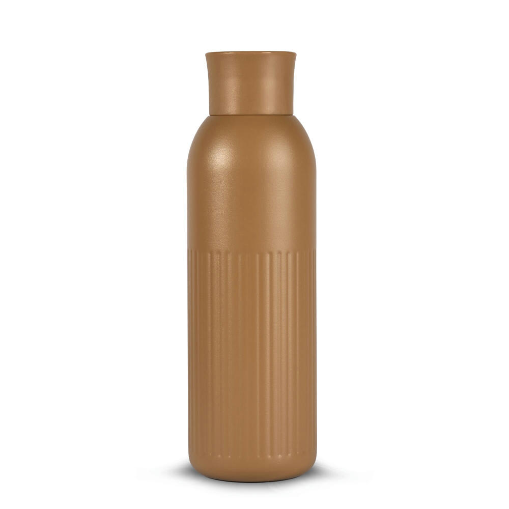 Sagaform Tekla Push Stahlisolierflasche mit Druckverschluss (recycelt) 500 ml