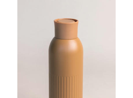 Sagaform Tekla Push Stahlisolierflasche mit Druckverschluss (recycelt) 500 ml