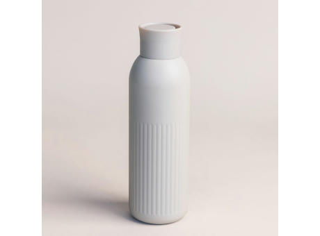 Sagaform Tekla Push Stahlisolierflasche mit Druckverschluss (recycelt) 500 ml