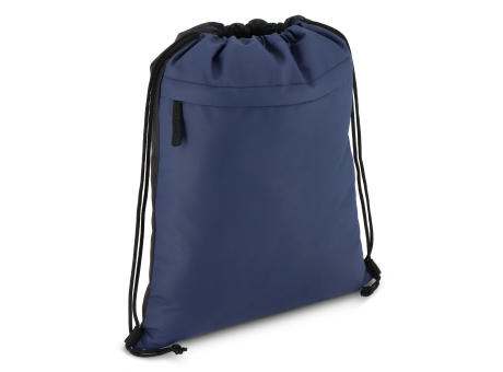 PU-beschichtete R-PET 600D Kordeltasche 33 x 42 cm