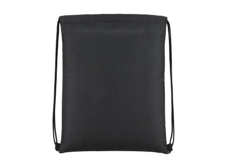 PU-beschichtete R-PET 600D Kordeltasche 33 x 42 cm