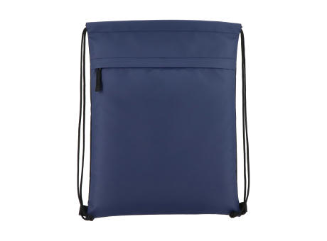 PU-beschichtete R-PET 600D Kordeltasche 33 x 42 cm