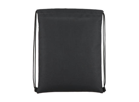 PU-beschichtete R-PET 600D Kordeltasche 33 x 42 cm