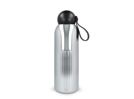 Sagaform Tekla Stahlisolierflasche Chrom (recycelt) 500 ml