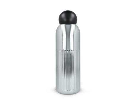 Sagaform Tekla Stahlisolierflasche Chrom (recycelt) 500 ml