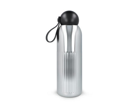 Sagaform Tekla Stahlisolierflasche Chrom (recycelt) 500 ml