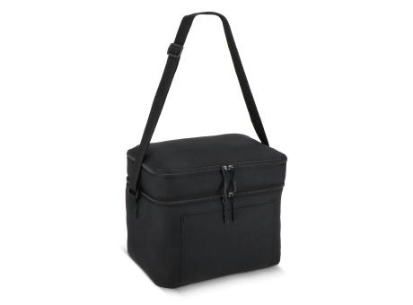 R-PET 600D Kühlbeutel mit zwei Fächern 30 x 20 x 25 cm 15 l