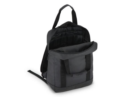 PU-beschichteter R-PET 600D Rucksack 27,5 x 12 x 37,5 cm 12 l