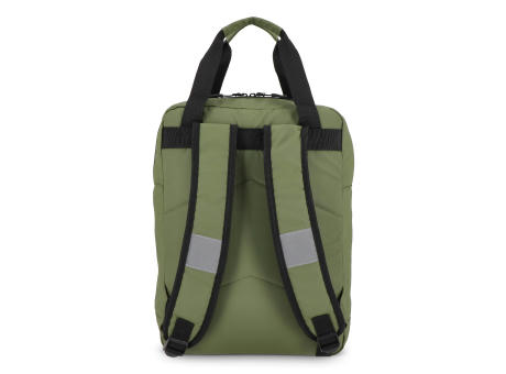 PU-beschichteter R-PET 600D Rucksack 27,5 x 12 x 37,5 cm 12 l