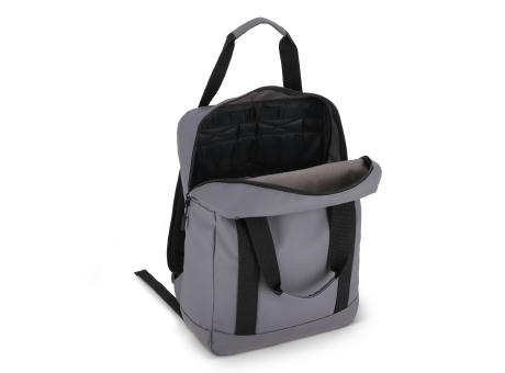 PU-beschichteter R-PET 600D Rucksack 27,5 x 12 x 37,5 cm 12 l