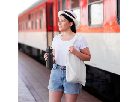 Umhängetasche Baumwolle OEKO-TEX® 140g/m² 38x42cm