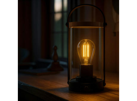 Edison-Bambuslampe