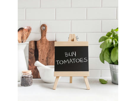 Kreidetafel auf Staffelei