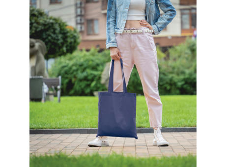 Umhängetasche Baumwolle OEKO-TEX® 140g/m² 38x42cm