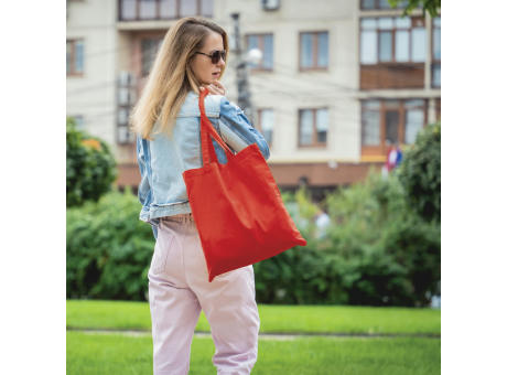 Umhängetasche Baumwolle OEKO-TEX® 140g/m² 38x42cm