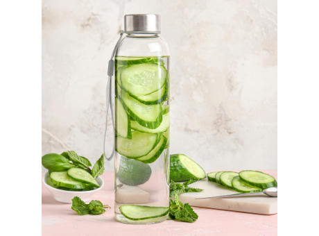 Trinkflasche aus Glas 500ml