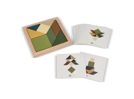 InSideOut Holz-Tangram think IQ puzzle