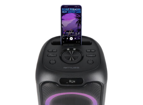 M-1803 | Muse Party-Lautsprecher mit Mikrofon 150W