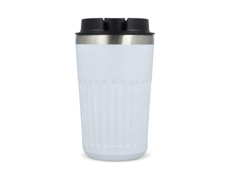 Recycelter Edelstahl-Thermobecher für Kaffee zum Mitnehmen, 400 ml