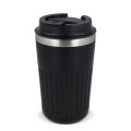 Recycelter Edelstahl-Thermobecher für Kaffee zum Mitnehmen, 400 ml
