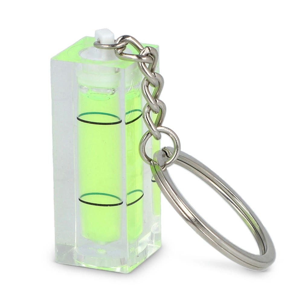 Schlüsselanhänger mit Wasserwaage