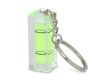 Schlüsselanhänger mit Wasserwaage