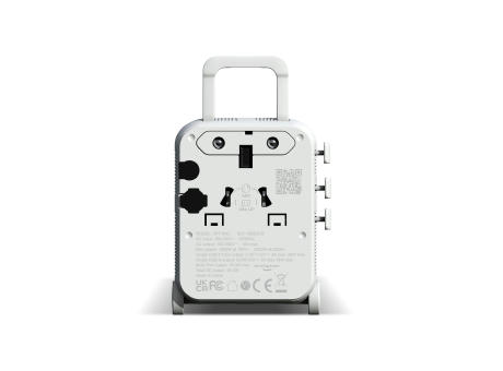 Xoopar Luggie GaN Weltreise-Adapter-Trolley