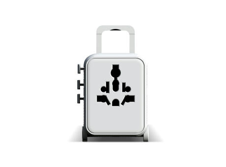 Xoopar Luggie GaN Weltreise-Adapter-Trolley