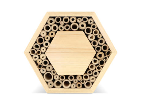 Bienenhaus aus FSC-Holz, sechseckig