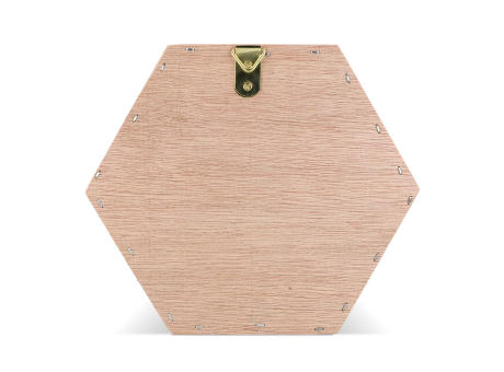 Bienenhaus aus FSC-Holz, sechseckig