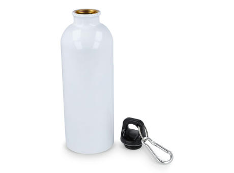 R-Edelstahl einwandige Flasche mit Karabiner 500 ml