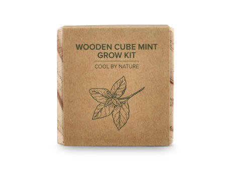 FSC-Holzpflanzgefäß-Set – Mint