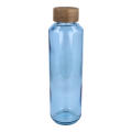 InSideOut Recycelte Glaswasserflasche ReuuZ mit Holzverschluss 650 ml