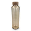InSideOut Recycelte Glaswasserflasche ReuuZ mit Holzverschluss 650 ml