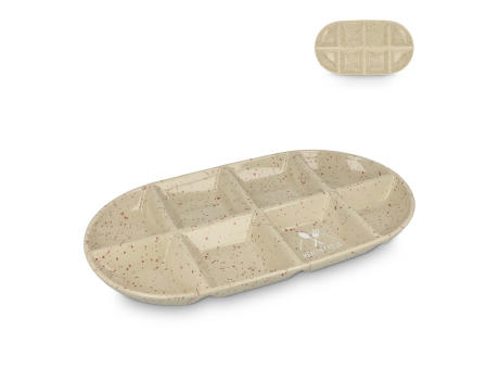 Sagaform Ditte Keramik-Servierplatte 36 x 20 cm