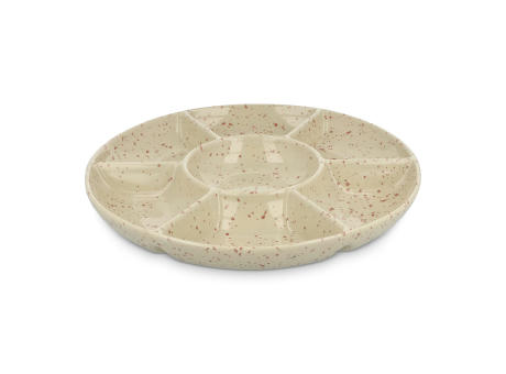 Sagaform Ditte Keramik-Servierplatte rund 26 cm