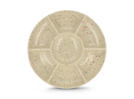 Sagaform Ditte Keramik-Servierplatte rund 26 cm