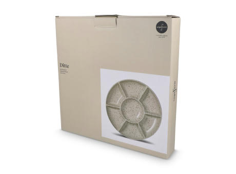 Sagaform Ditte Keramik-Servierplatte rund 26 cm