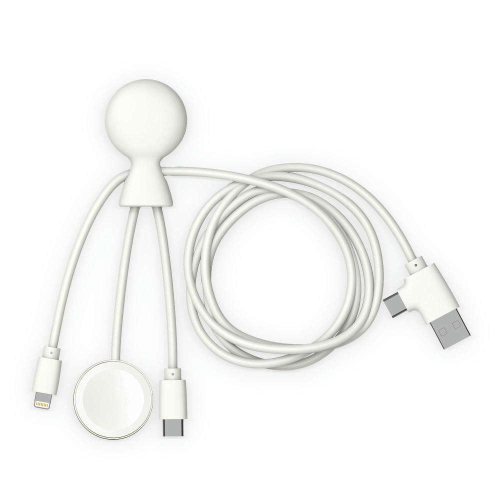 Xoopar Mr. Bio Long Multi-Kabel für Apple/Samsung Watch 1 Meter 