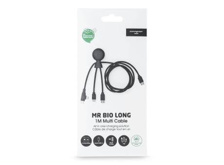 Xoopar Mr. Bio Long Multi-Kabel USB-C 1 Meter 