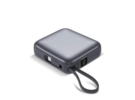 Nova Powerbank 22,5 W Power Delivery mit integrierten Kabeln 10.000 mAh