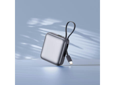 Nova Powerbank 22,5 W Power Delivery mit integrierten Kabeln 10.000 mAh