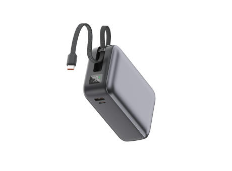 Nova Laptop 65W Powerbank mit integriertem USB-C-Kabel 30000 mAh